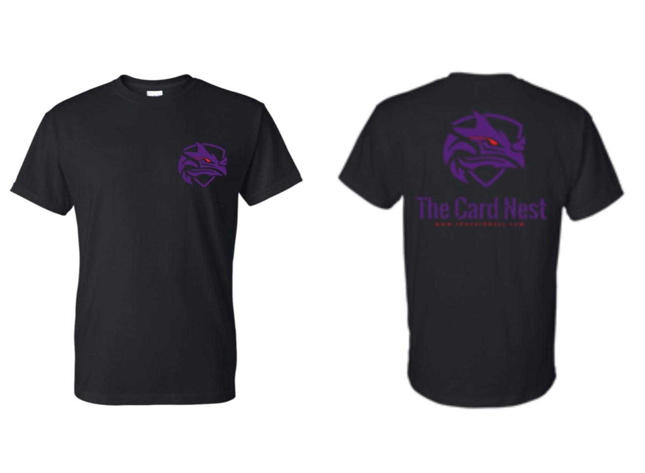 The Card Nest T-Shirt Black